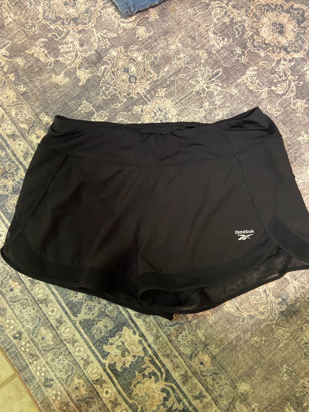 Reebok Women’s ’s Black Athletic Running Shorts